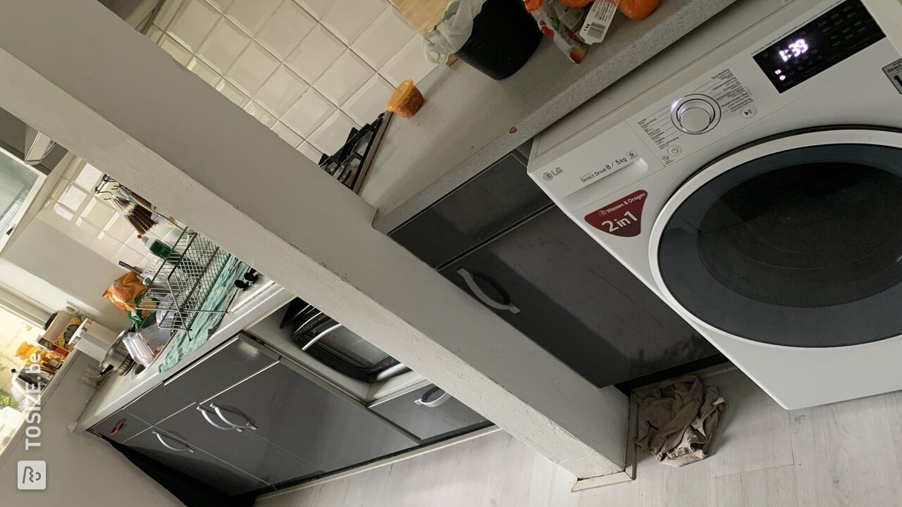 Keukenrenovatie: frontjes vervangen met MDF gegrond, door Gerard