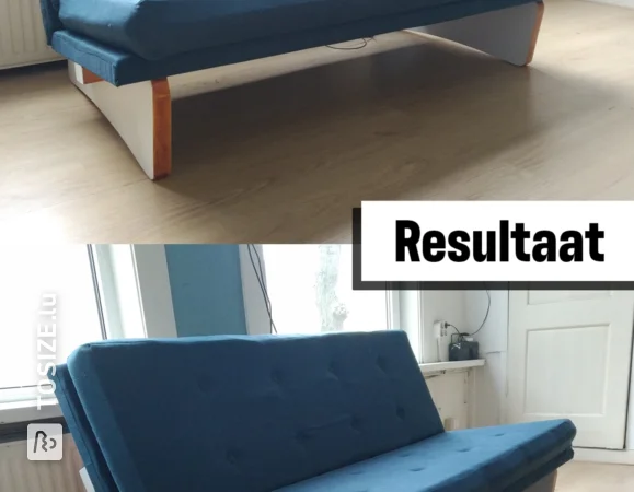 Un banc fait maison dans le style Artifort