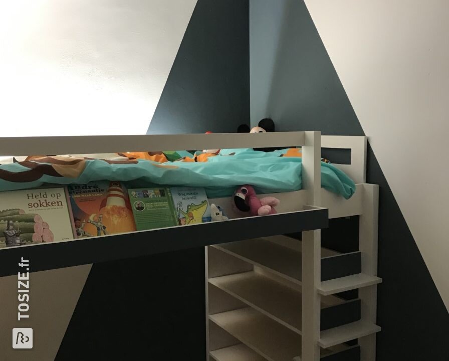 Faites vous-même un lit mezzanine, Daniel y est allé!