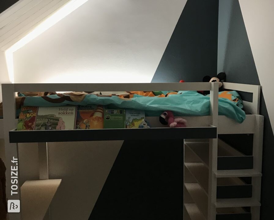 Faites vous-même un lit mezzanine, Daniel y est allé!