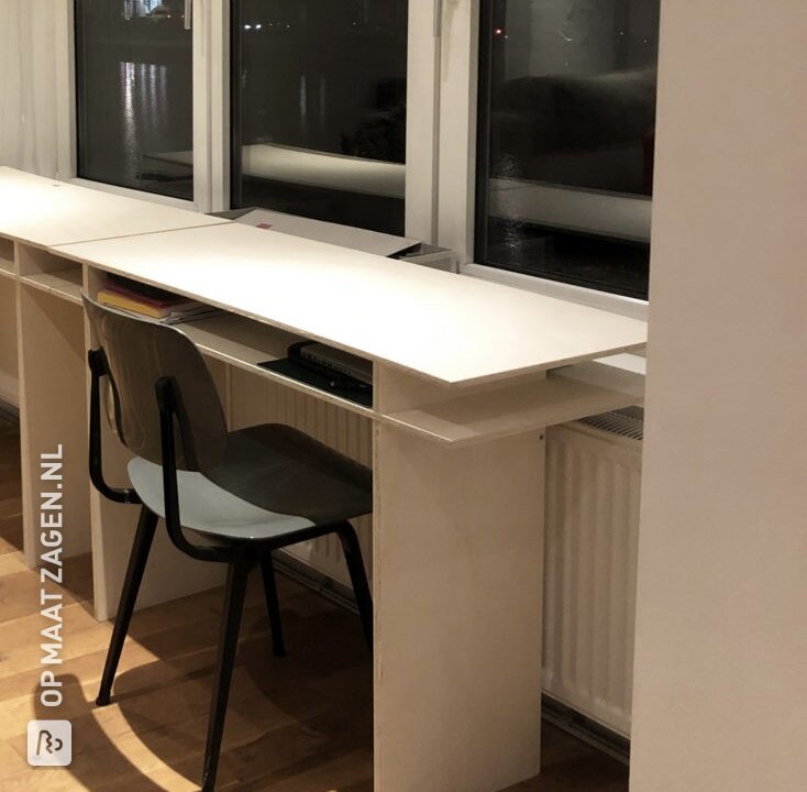 Eenvoudig een bureau zelf maken, net als Arna