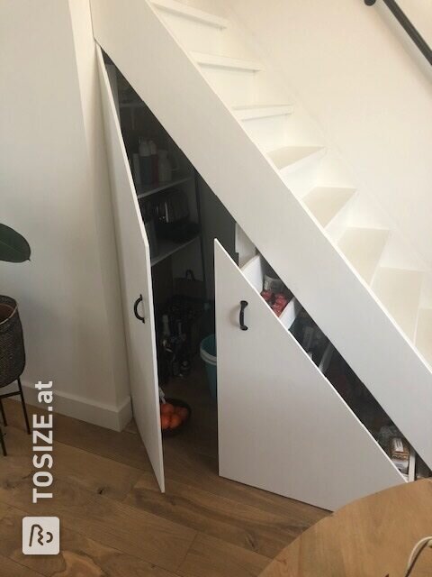 Treppe aus Multiplex Birke, von Menno