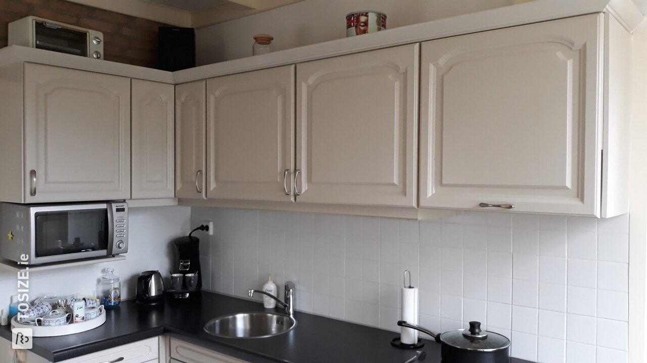 Replace kitchen cabinet doors with MDF blank, by Ad