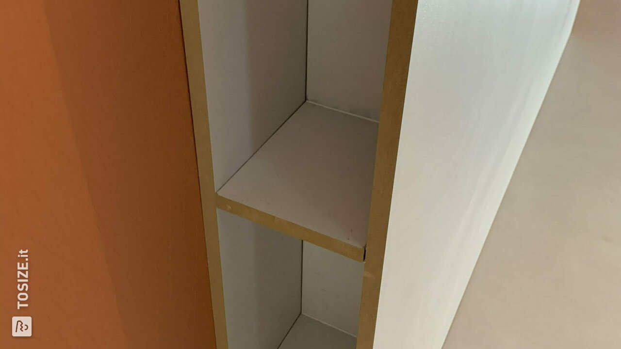 Retro del letto realizzato su misura 243,0 x 121,0 cm, da Roger