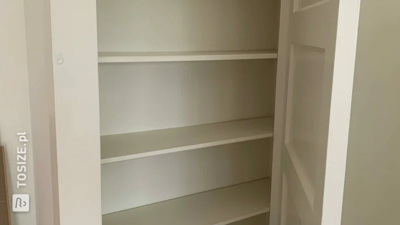 Built-in MDF cupboards for the children's room, by Rick