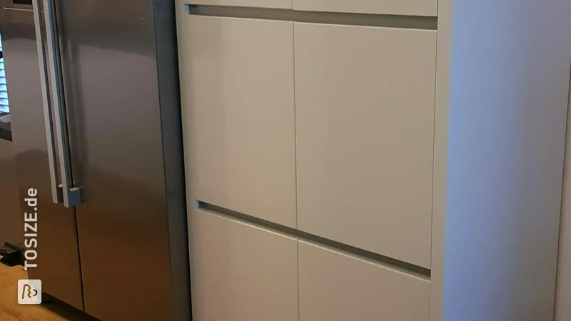 Super sleek conversion for American fridge, by Erik