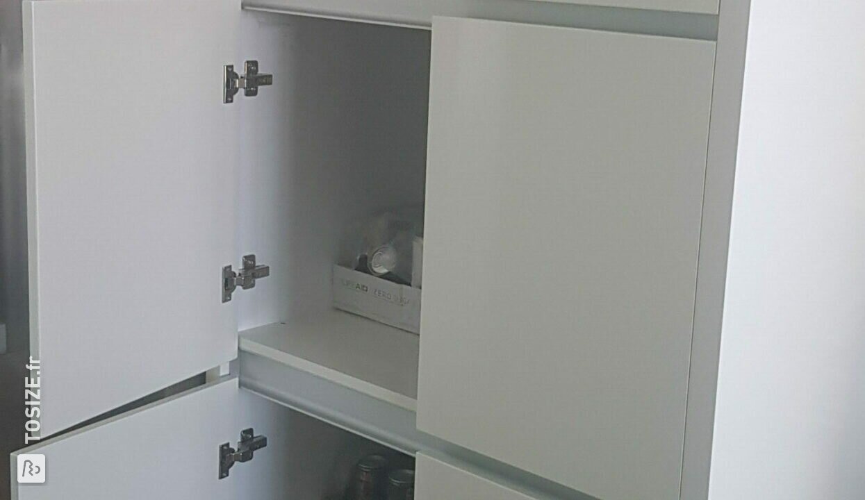 Conversion super élégante pour réfrigérateur américain, par Erik