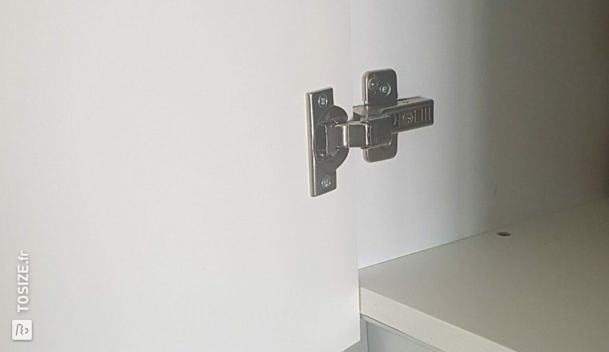 Conversion super élégante pour réfrigérateur américain, par Erik