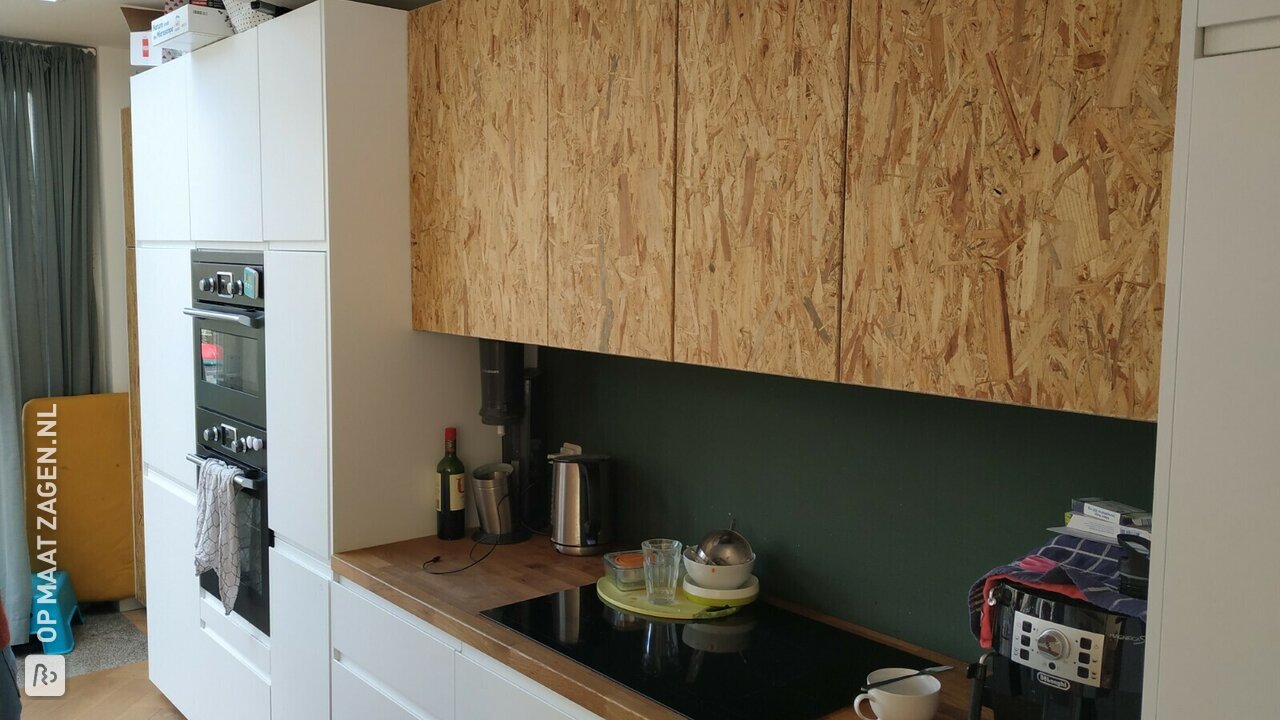 Ikea keuken & gang pimpen met robuust OSB -