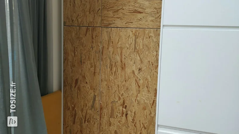 Améliorez votre cuisine et votre couloir Ikea avec des panneaux OSB robustes, par Mark