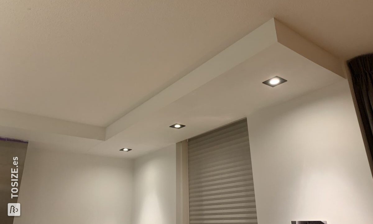 Cala de MDF para el acabado de la cocina