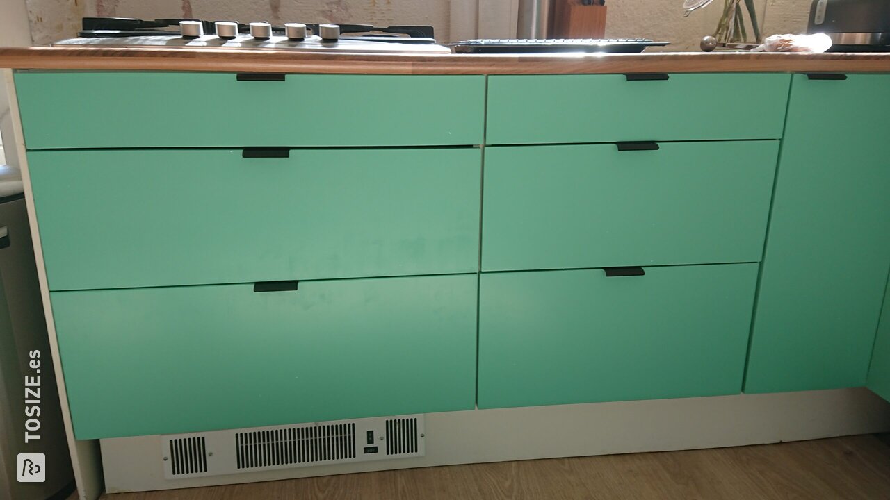 Nuevos frentes para la cocina Faktum de IKEA, por Jelle