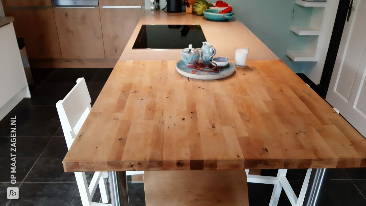 Keukenbladverlenging, door Hilda