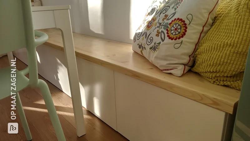 IKEA hack: Makkelijk zelf een lange zitbank maken
