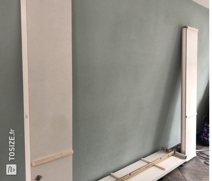 Armoire sur mesure en support MDF Laque, par Richard TOSIZE.fr