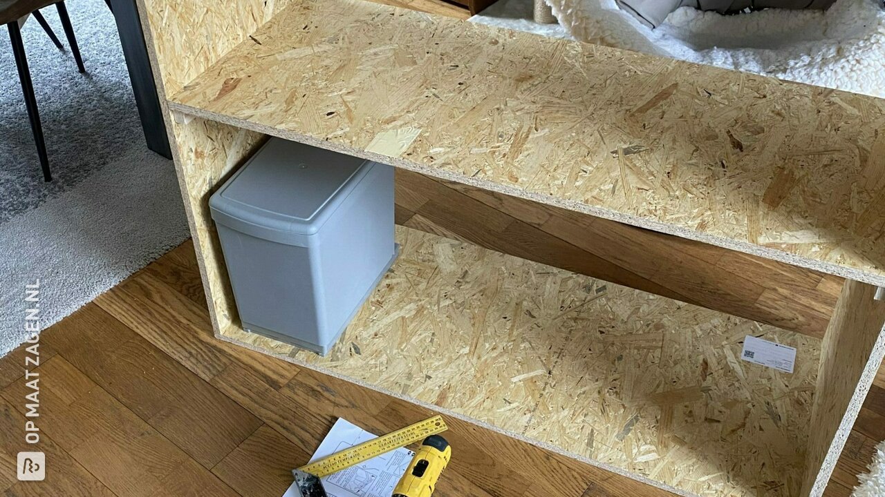 Op maat gemaakte terrarium kast van OSB, door Ralf OPMAATZAGEN.nl