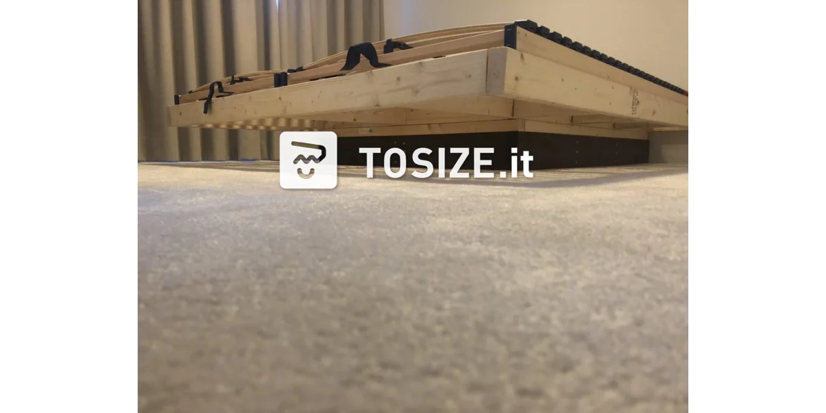 Letto contenitore con LED multicolor e stazione di ricarica USB - 160