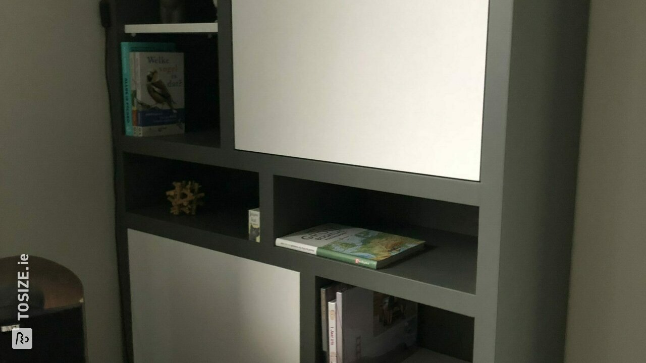MDF bookcase, by Menno TOSIZE.ie