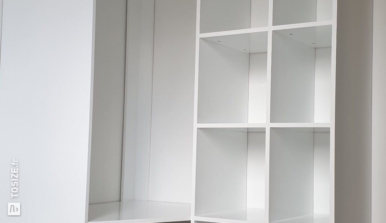 Fabriquer un dressing en MDF Lakdraag? Fais le toi-même! Par Matthijs