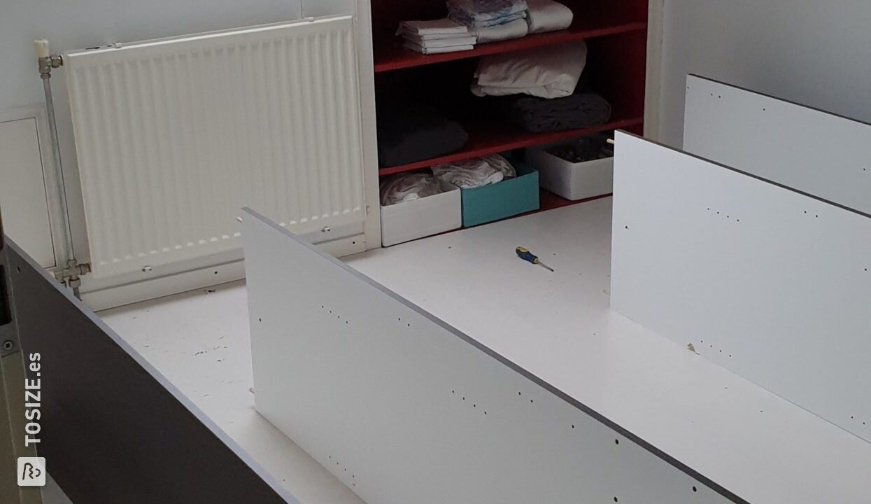 ¿Hacer un vestidor con MDF Lakdraag? ¡Hazlo tu mismo! Por Matthijs