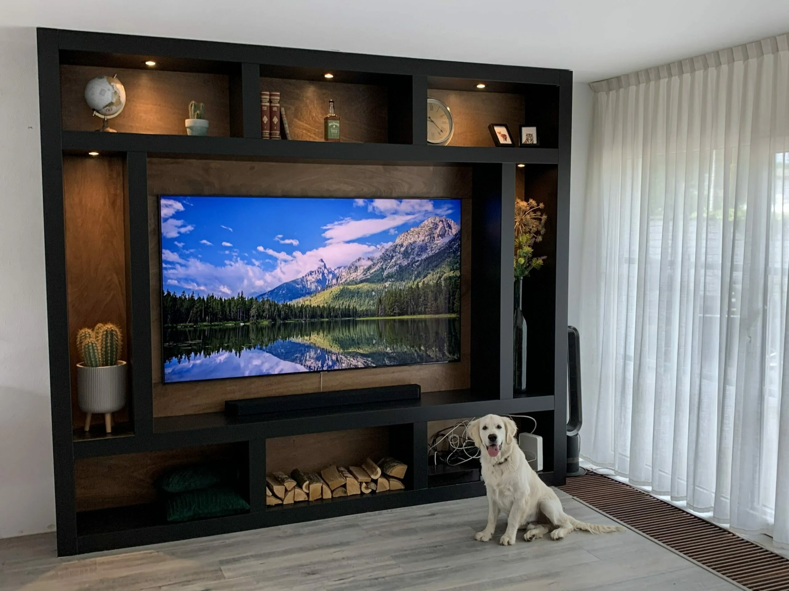 Wie Sie Ihre eigene TVWand bauen, erfahren Sie hier TOSIZE.at