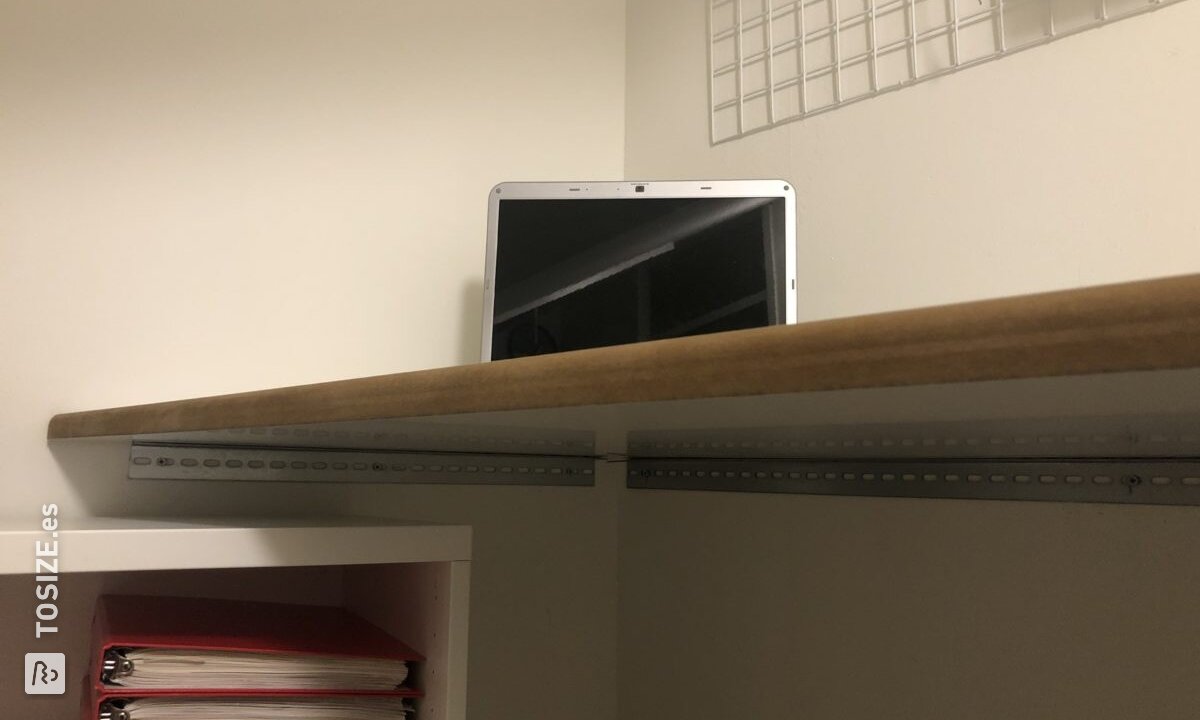 Escritorio de MDF Desgaste de laca para el estudio