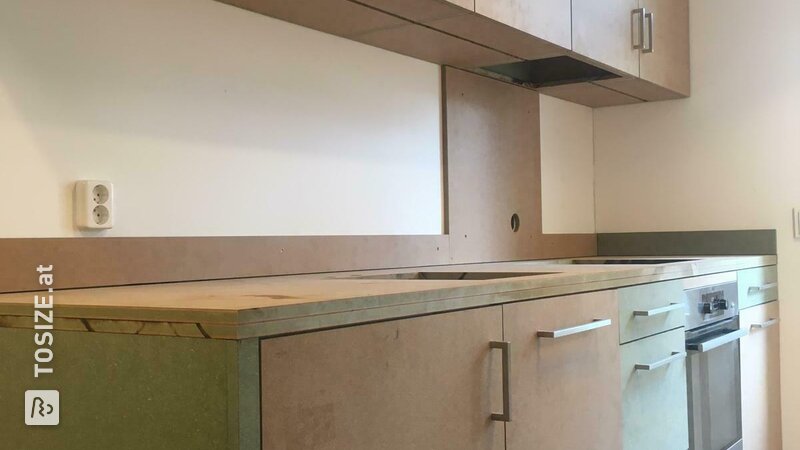 Küche aus wasserdichtem MDF, von Nino