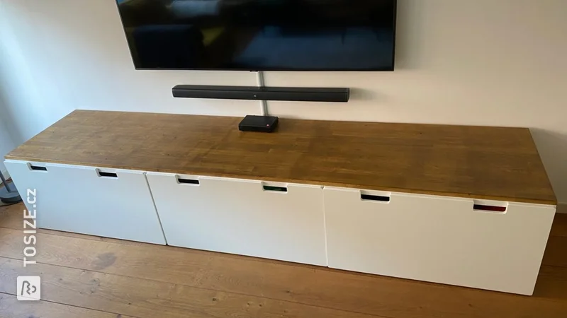 TV cabinet and storage cabinet for toys