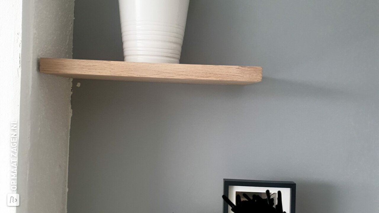 Wandplankjes van Eiken, door Plaisir
