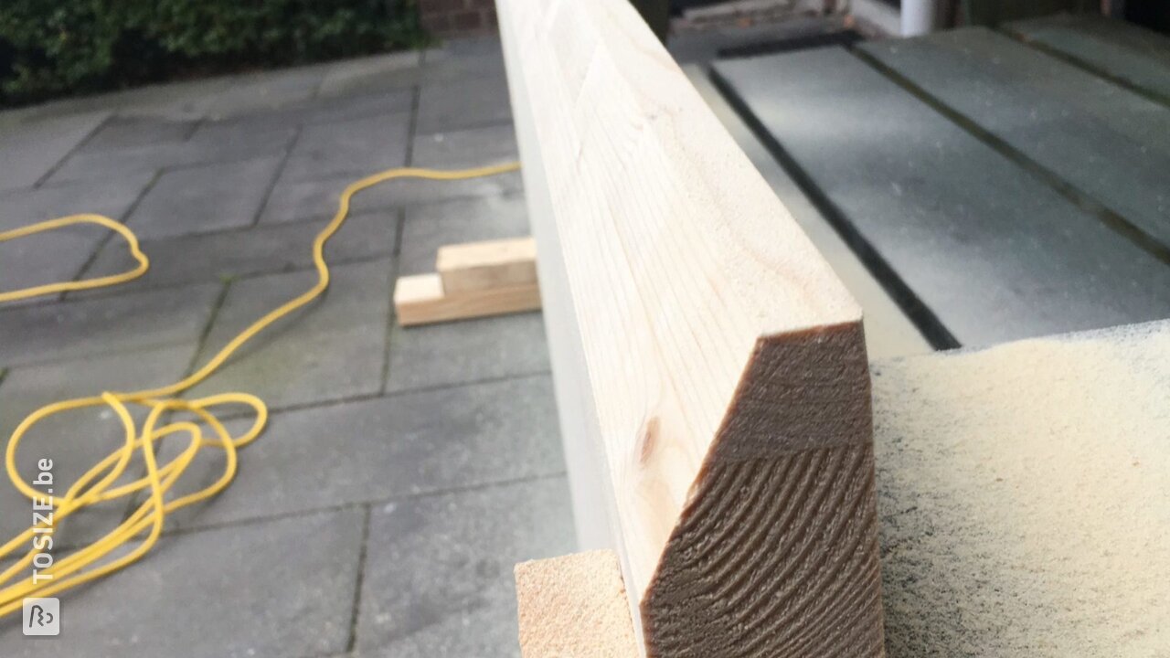 Vaste wandbank voor eettafel door Marco