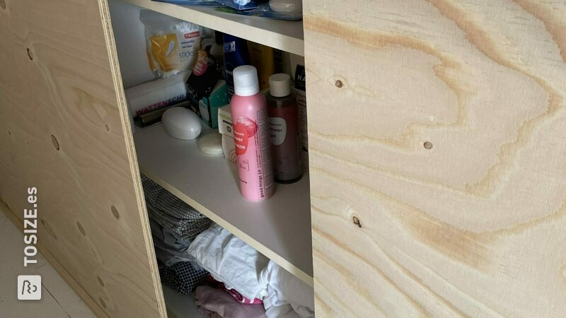 Puertas correderas de contrapiso para mamparos, de Nynke
