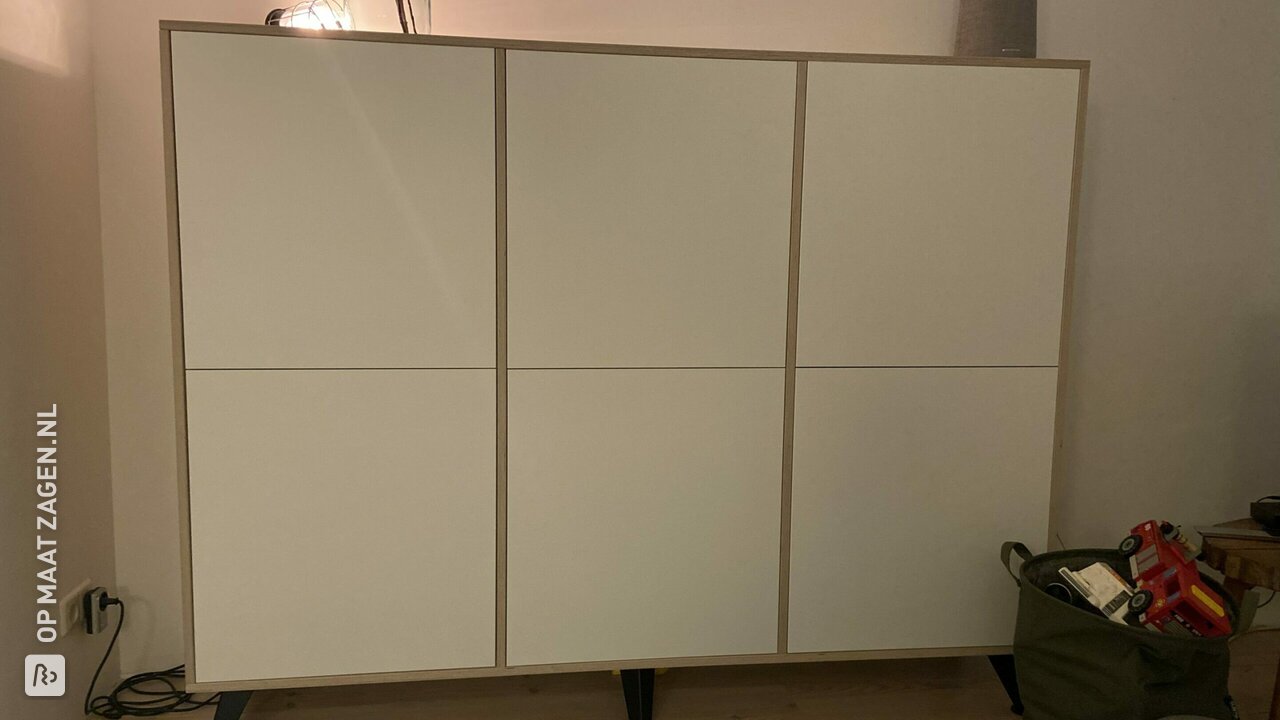 tofu Wiskundige laten we het doen Multiplex ombouw Ikea Besta kast, door Thomas - OPMAATZAGEN.nl