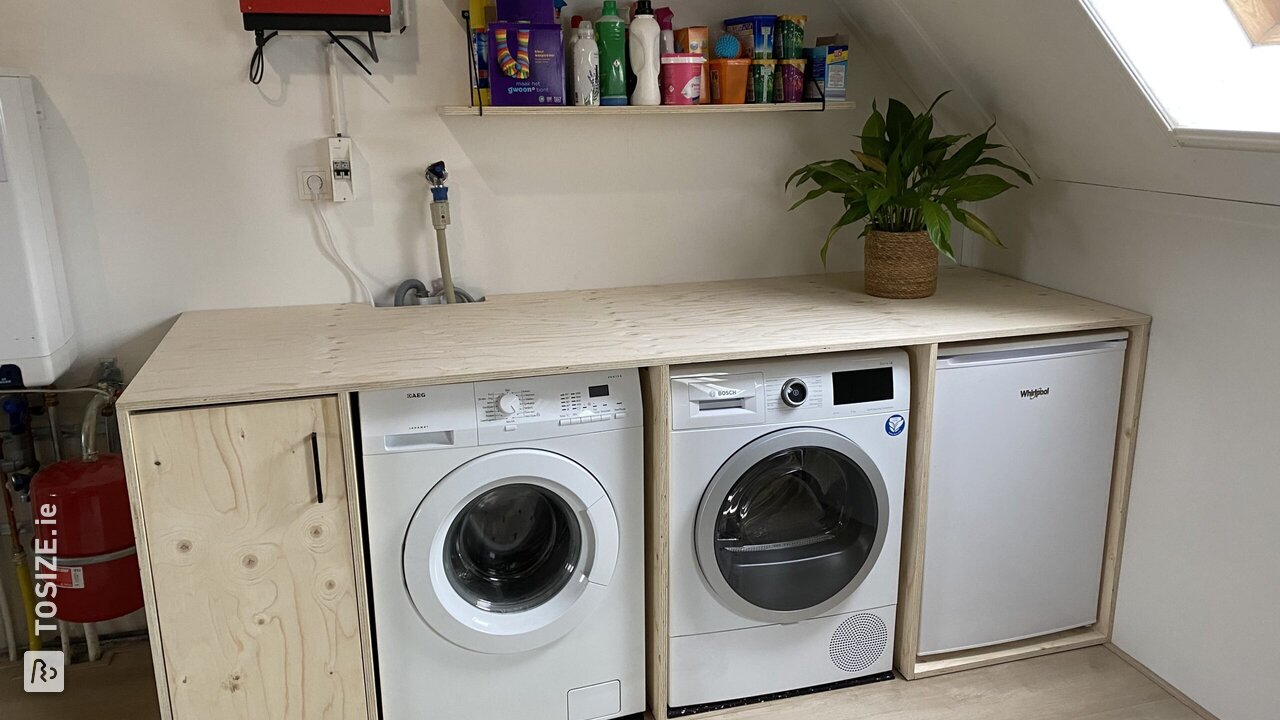 Washing machine conversion from Underlayment Finnish Fires TOSIZE.ie