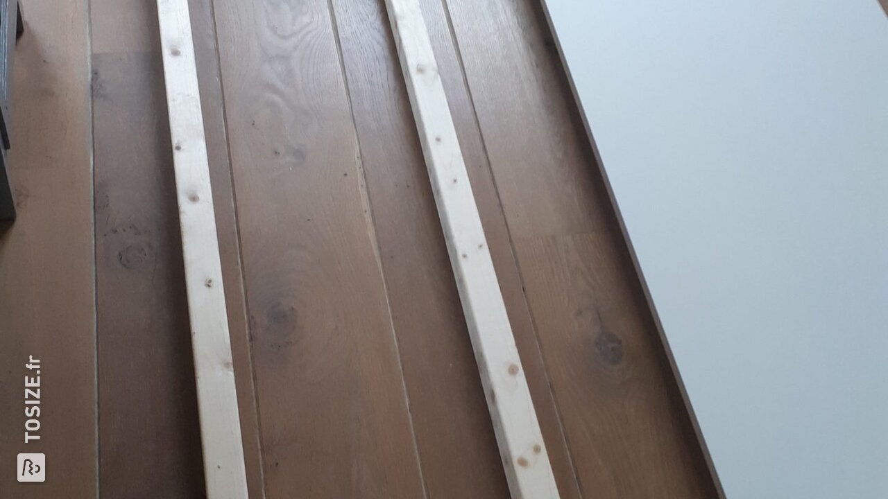 Banc de table à manger en MDF Laque de près de 3 mètres!