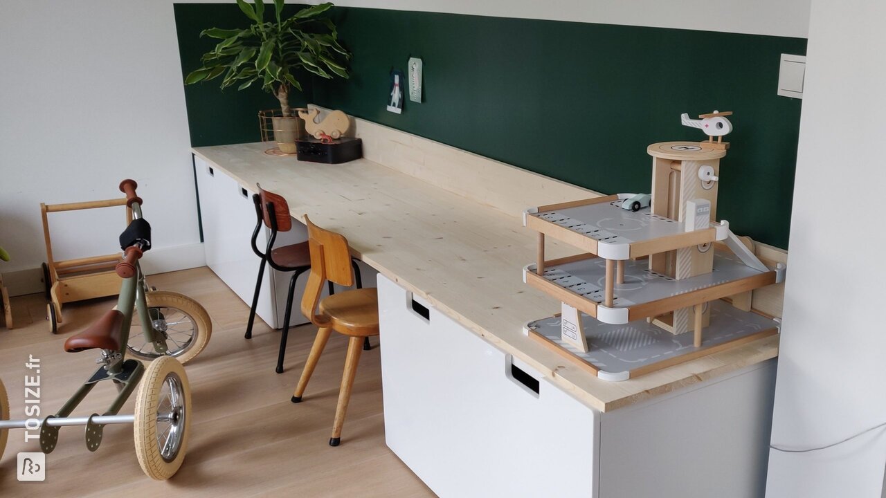 Panneau de menuiserie Espace enfants Firing, par Nieske