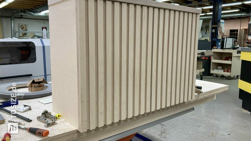 Modernes selbstgebautes Sideboard aus Birkensperrholz, von Tim