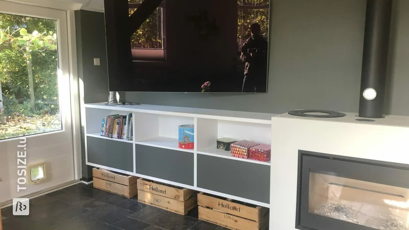 Hängendes Sideboard aus MDF von Menno