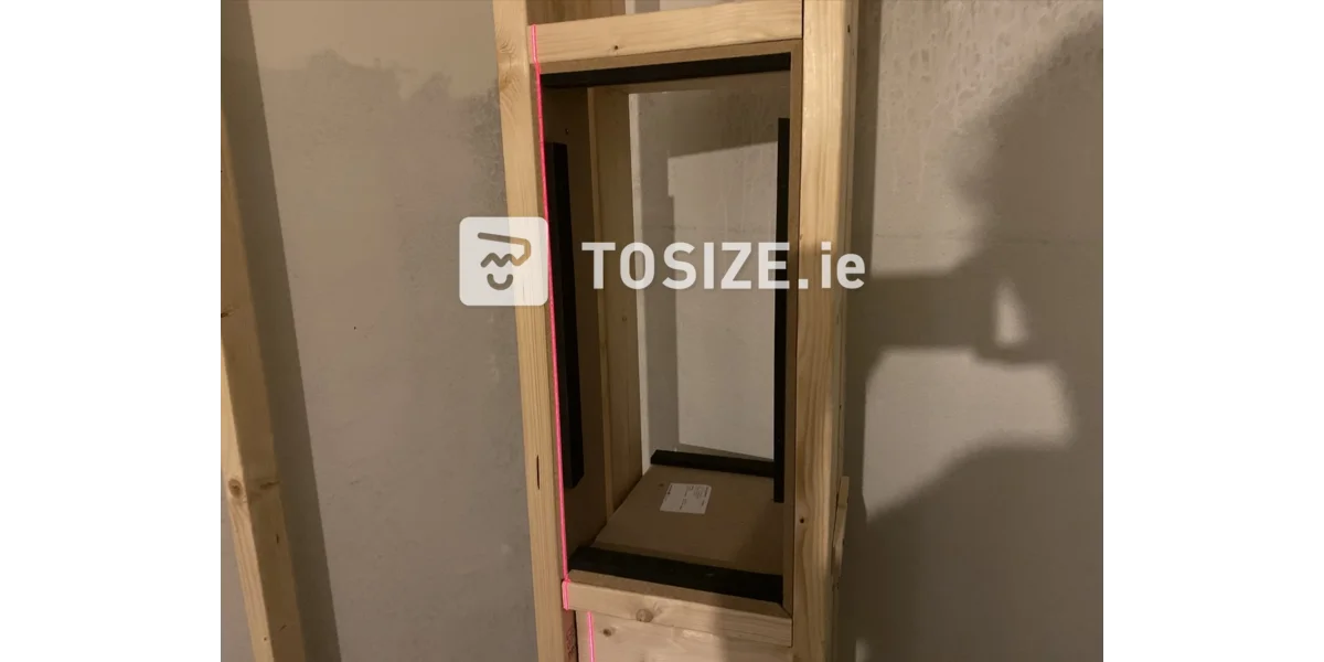 THX 'baffle wall' creating a home cinema room TOSIZE.ie