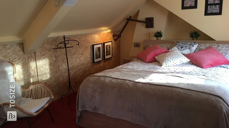 With OSB in just a few steps to a tidy sleeping attic, by Afra
