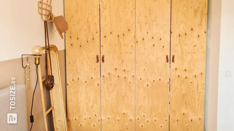 Puertas de armario contrapisos para un ambiente cálido en tu dormitorio, de Eline