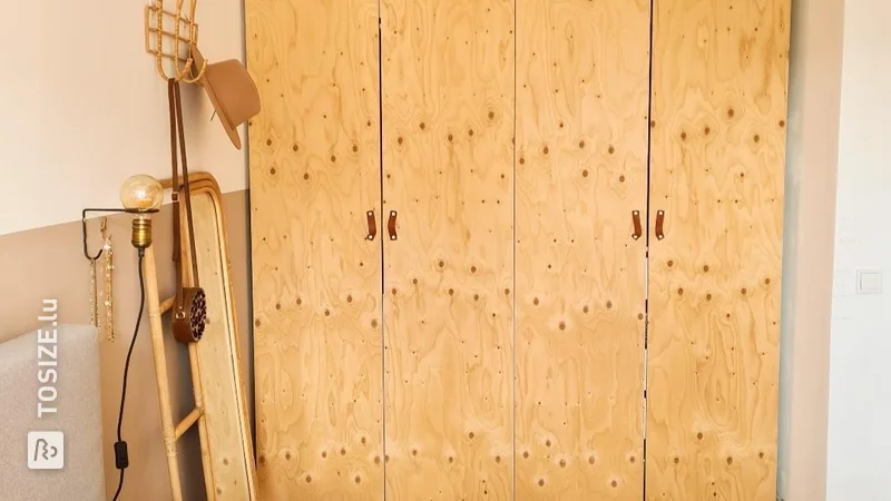 Portes de placard à sous-couche pour une ambiance chaleureuse dans votre chambre, par Eline