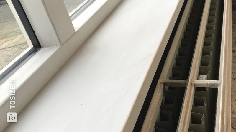 Make your own pine window sills, like Annerie
