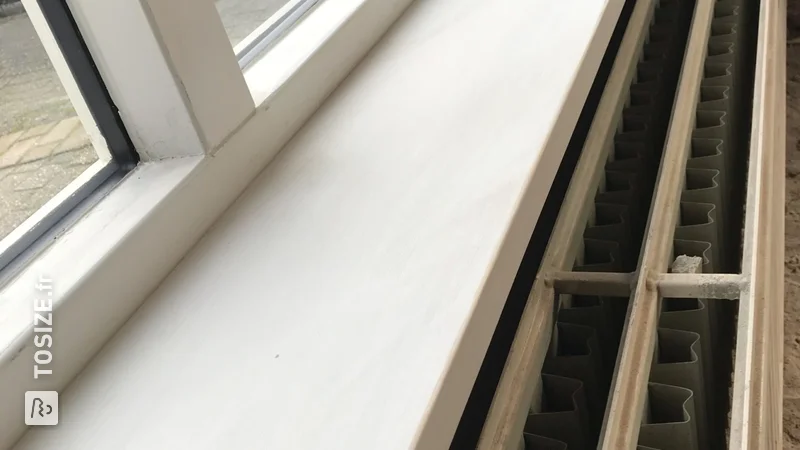 Make your own pine window sills, like Annerie