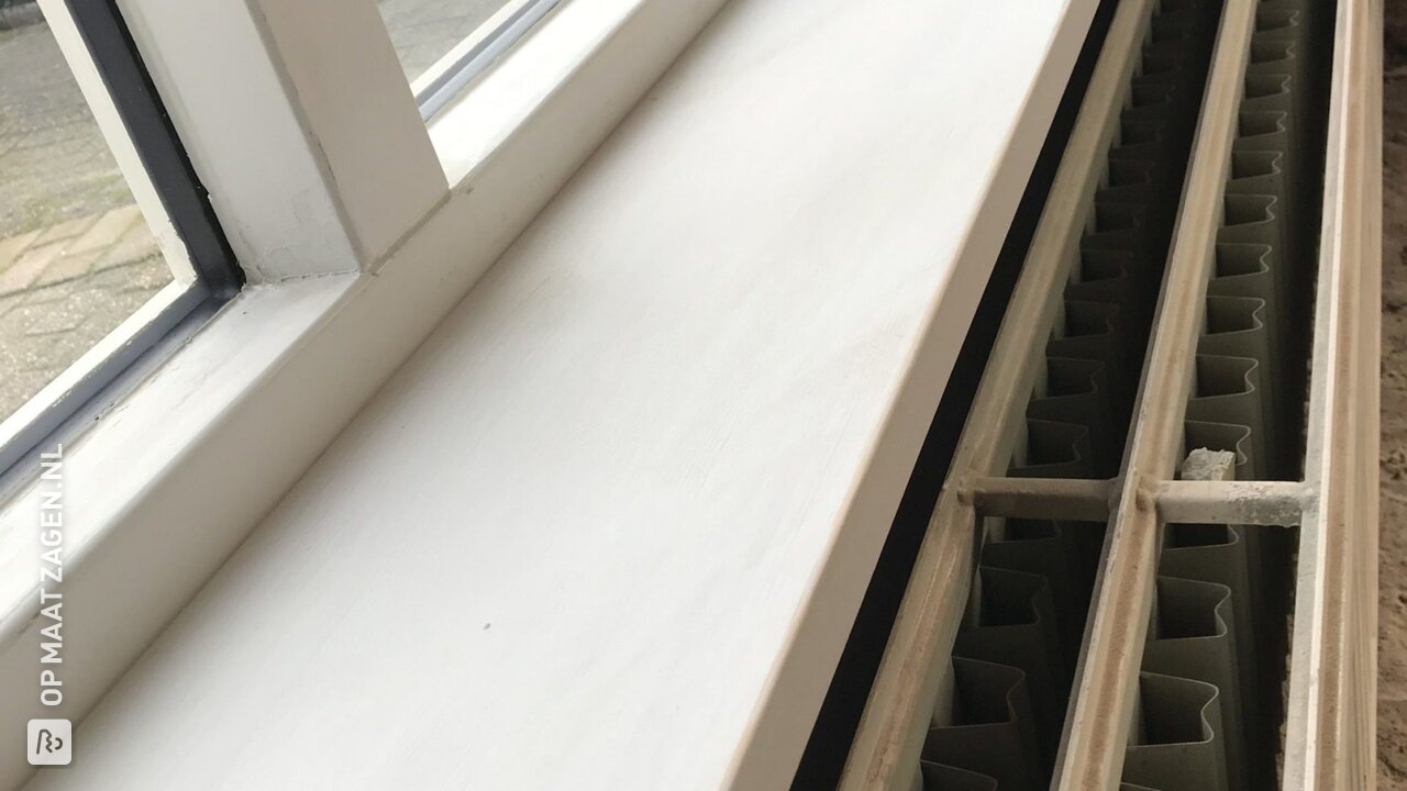 Grenenhouten vensterbanken zelf maken, zoals Annerie