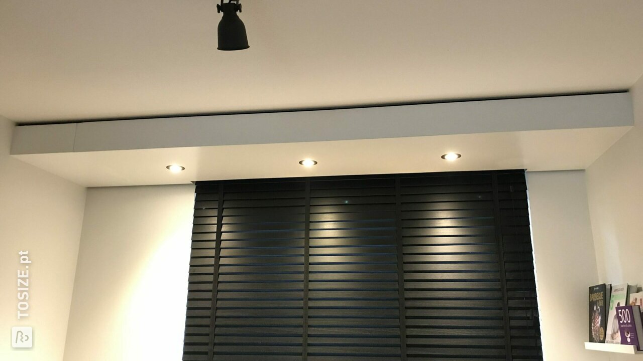 Sleek MDF Cove for the ceiling, by Jan