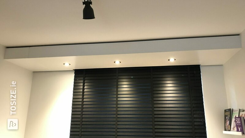 Sleek MDF cove for the ceiling, by Jan