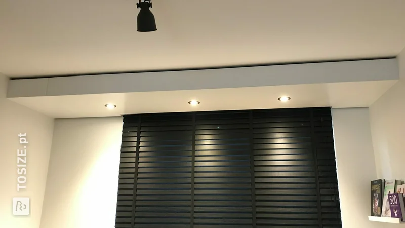 Sleek MDF cove for the ceiling, by Jan