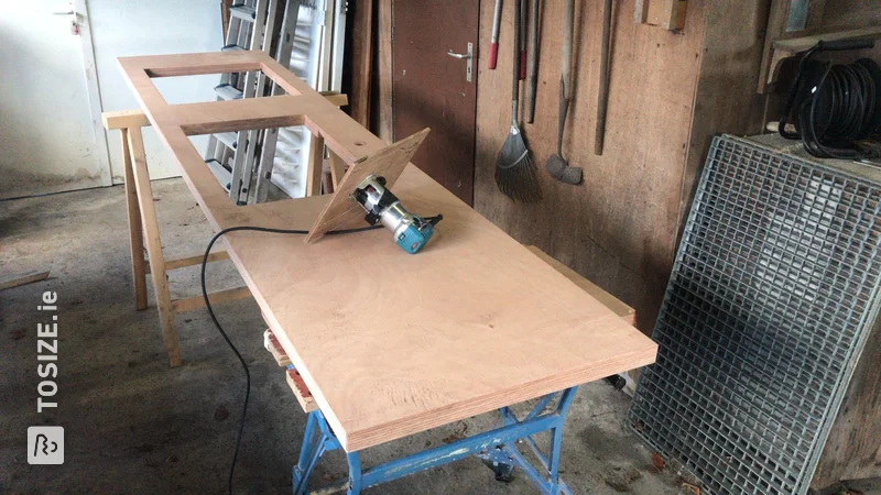 Kitchen worktop made of Multiplex Okoumé Waterproof