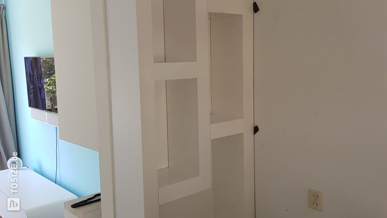 DIY wandkast op maat van MDF