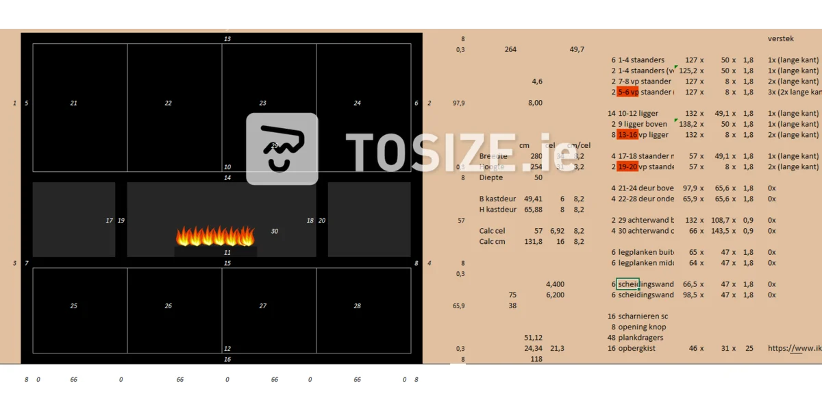 Design your own MDF TOSIZE.ie
